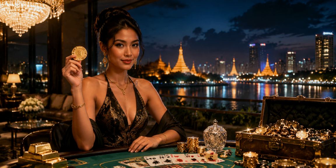 ရန်ကုန်မြို့တော်တွင် နရံကစားစားသည့် ဂိမ်းပိုင်းရှုခင်း